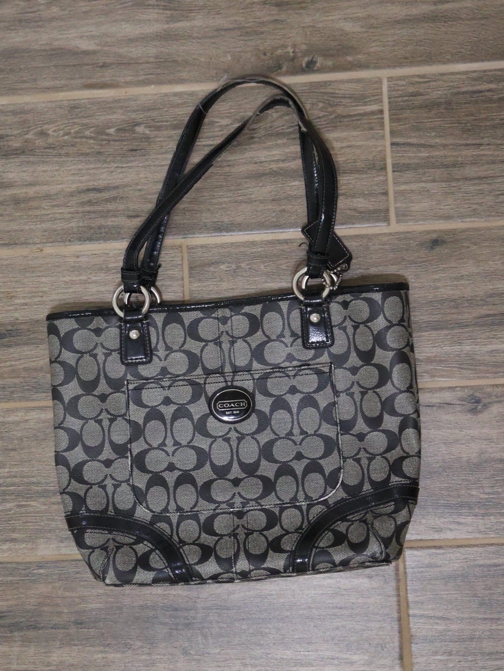Coach Signature Tote Bag
